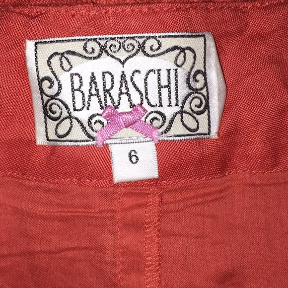 Anthropologie Orange skirt - Picture 3 of 8